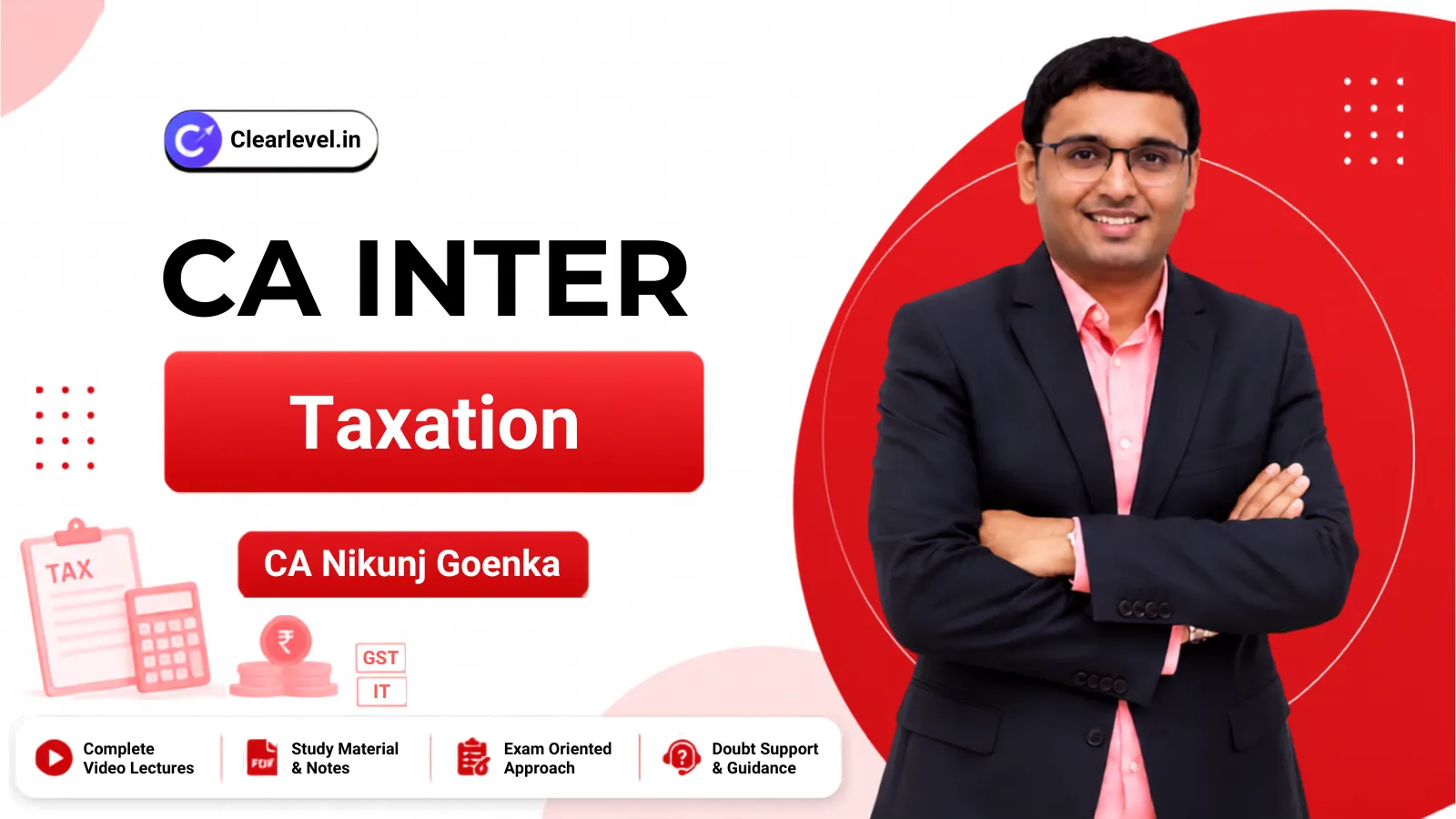 CA Inter Taxation (Sept 2026 & Jan 2027) By CA Nikunj Goenka