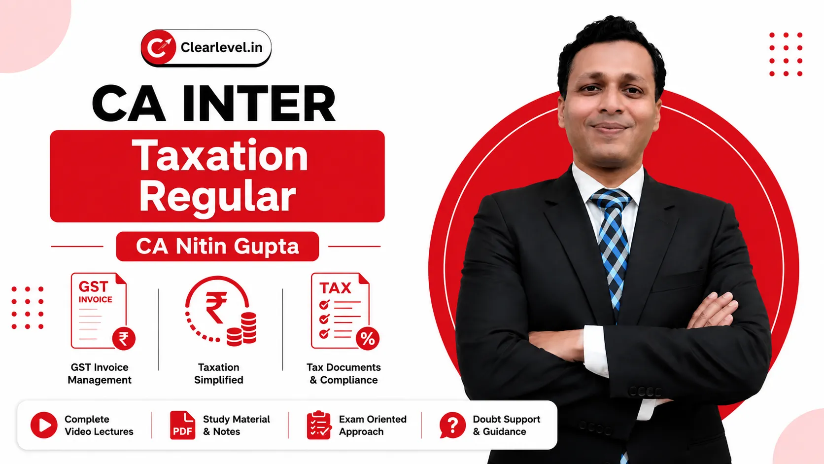 CA Inter Tax Regular Batch by CA Nitin Gupta