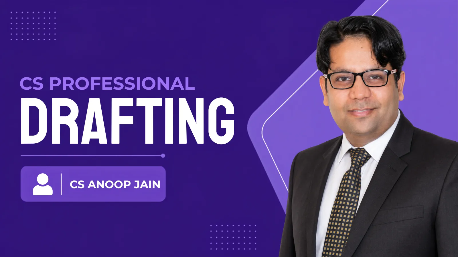 CS Professional Drafting by CS Anoop Jain