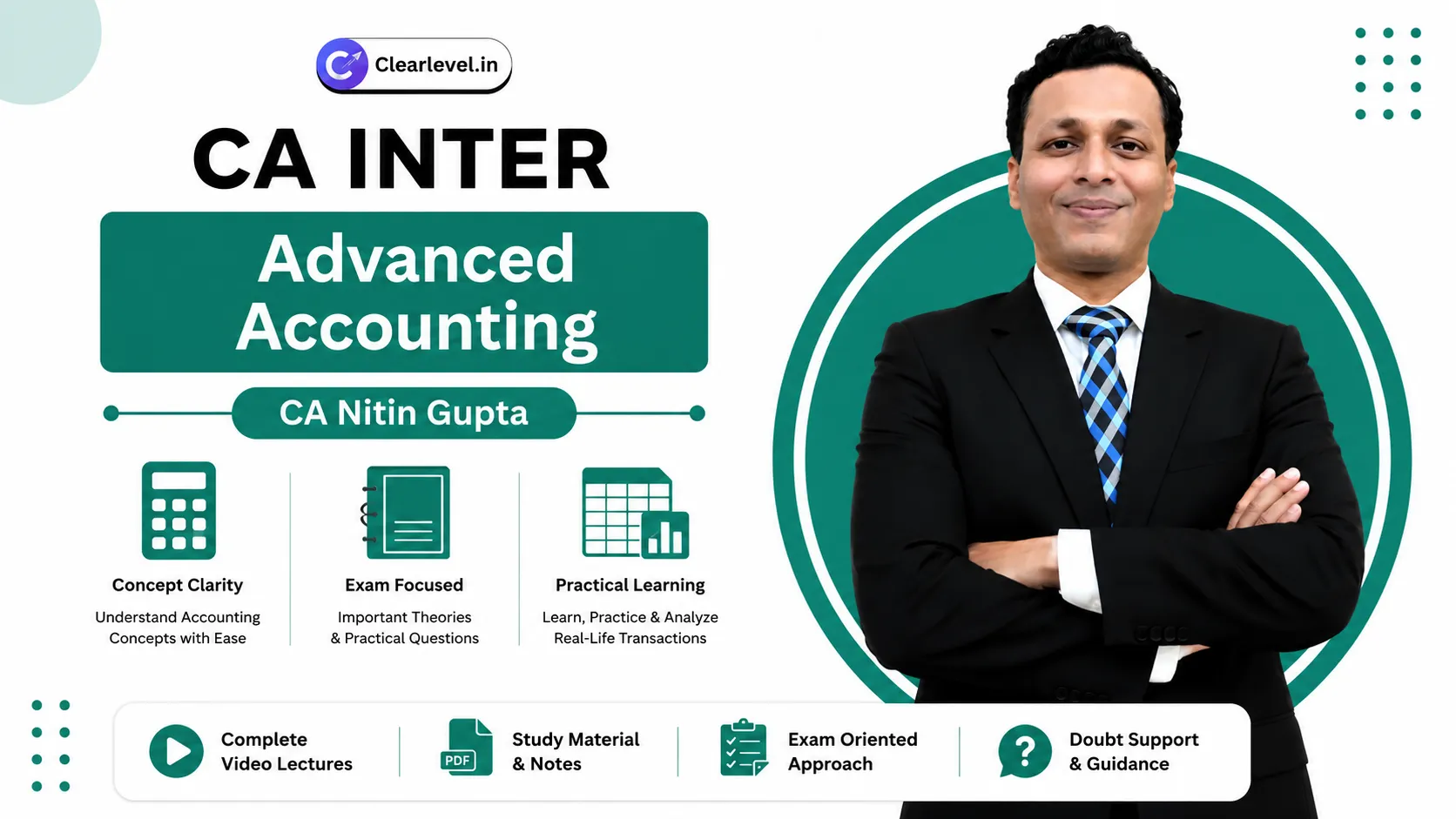CA Inter Advanced Accounts Regular Batch by CA Nitin Gupta