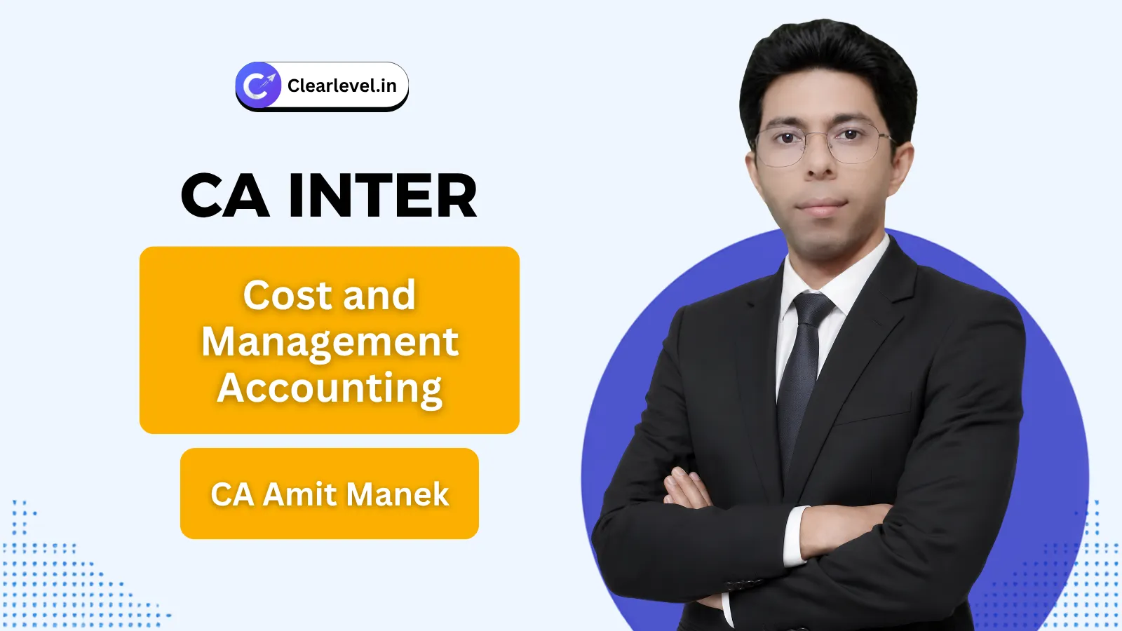 CA Inter Cost and Management Accounting Regular By CA Amit Manek