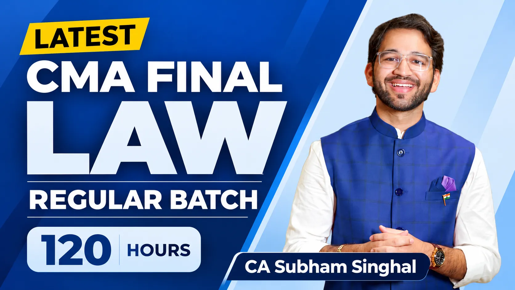 CMA Final Law by CA Subham Singhal