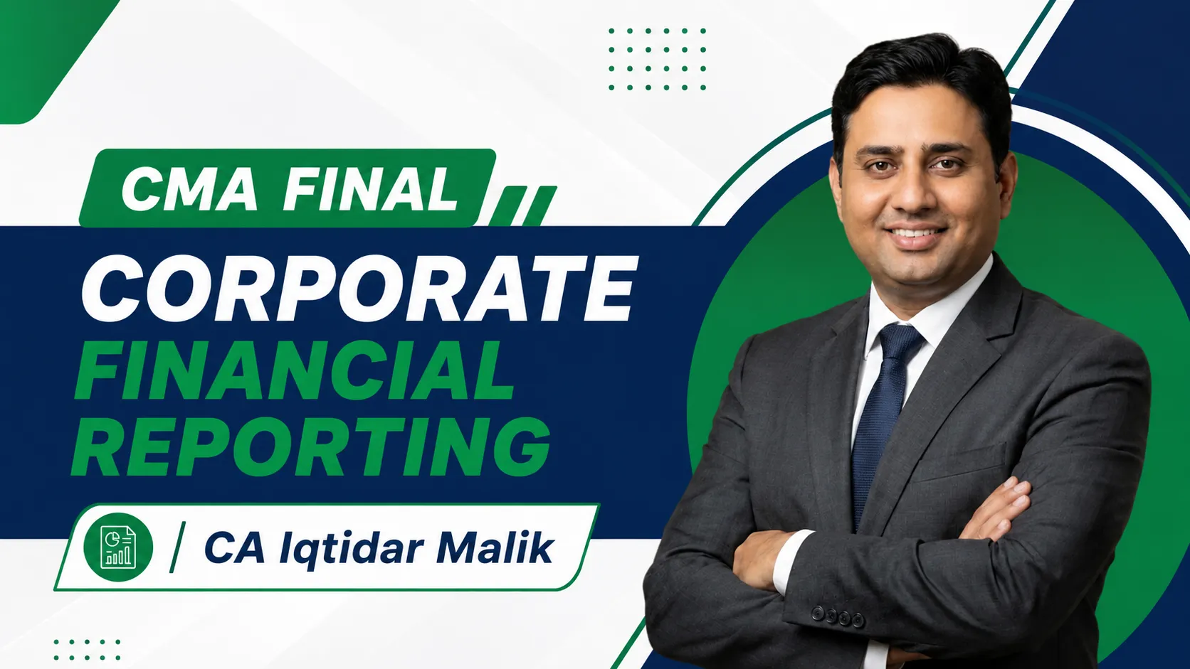 CMA Final Corporate Financial Reporting by CA Iqtidar Malik