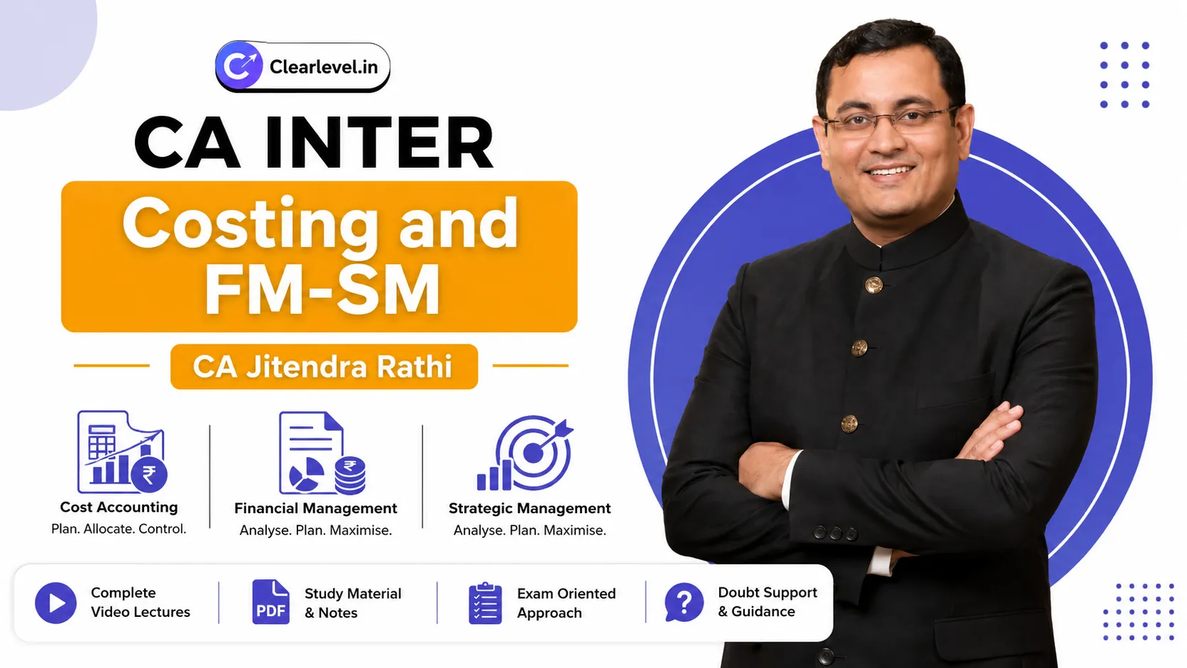 CA Intermediate - Costing and FM-SM