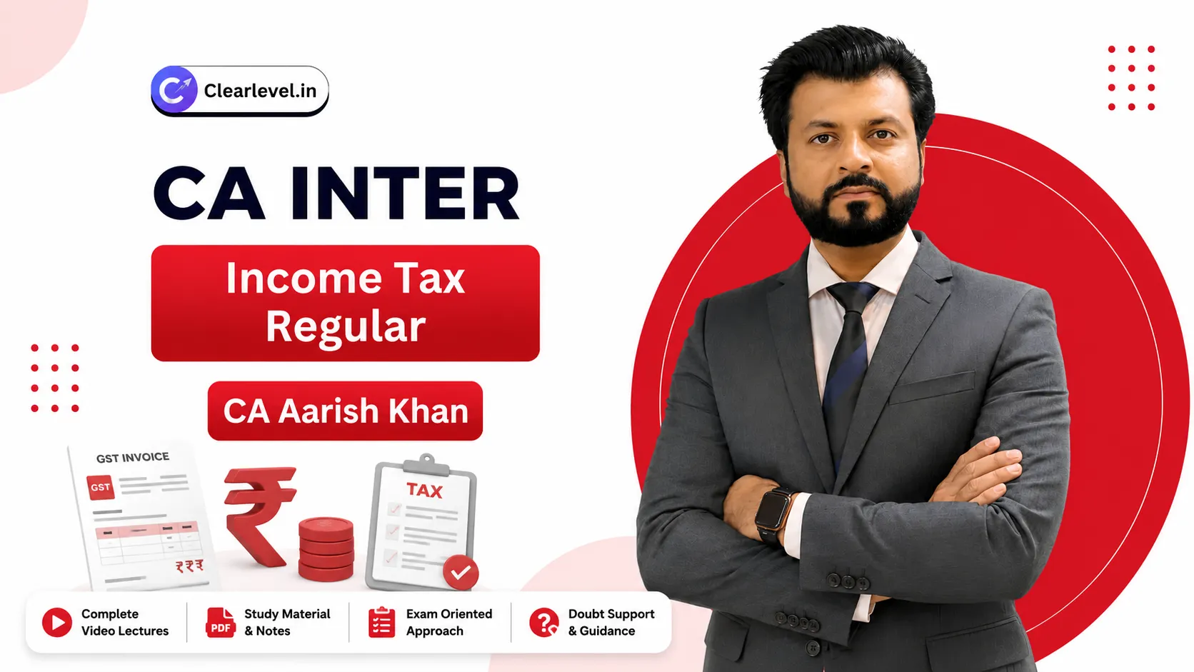 Income Tax Regular (Sep 2026/Jan 2027) by Aarish Khan