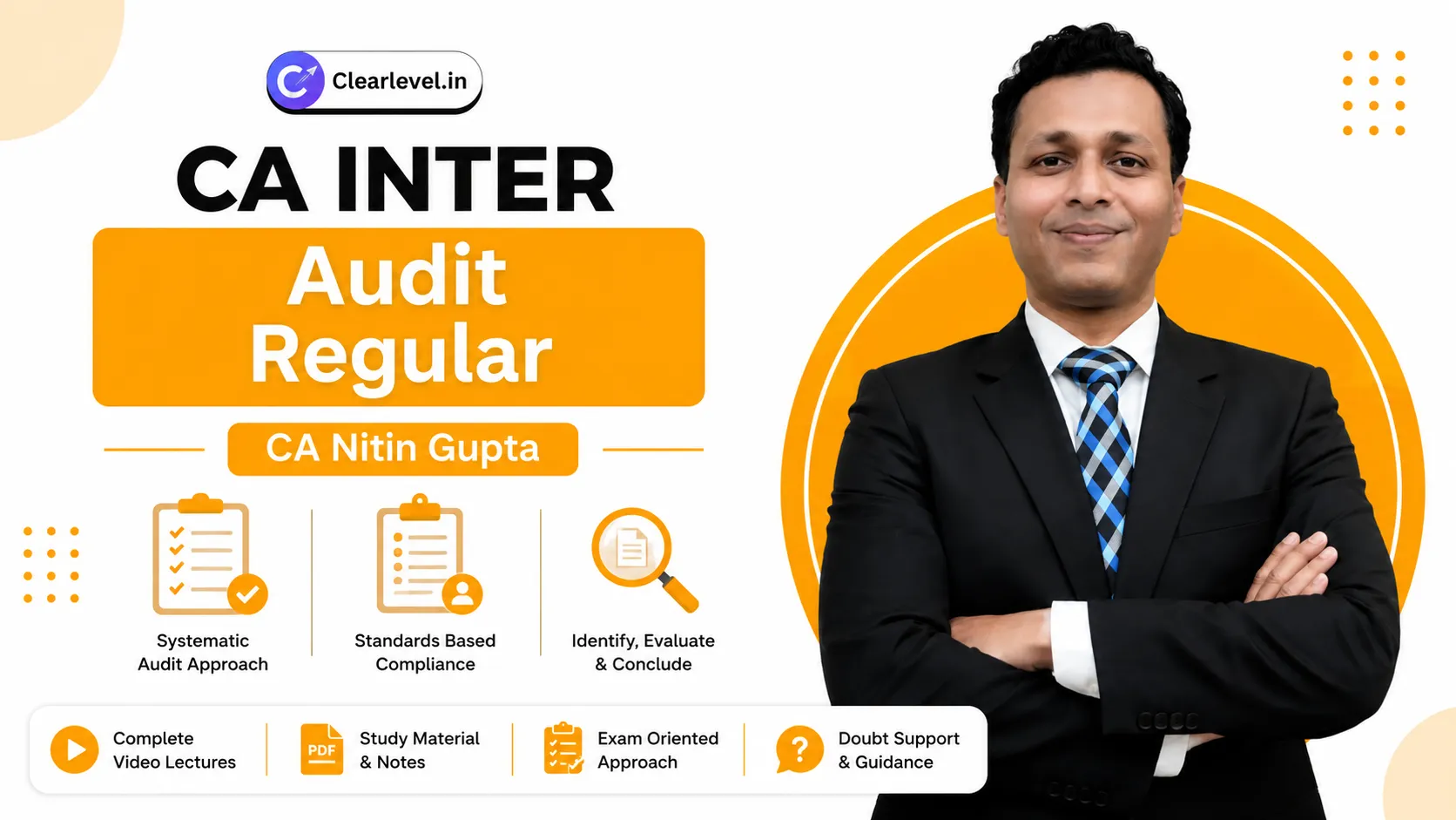 CA Inter Audit Class by Nitin Gupta