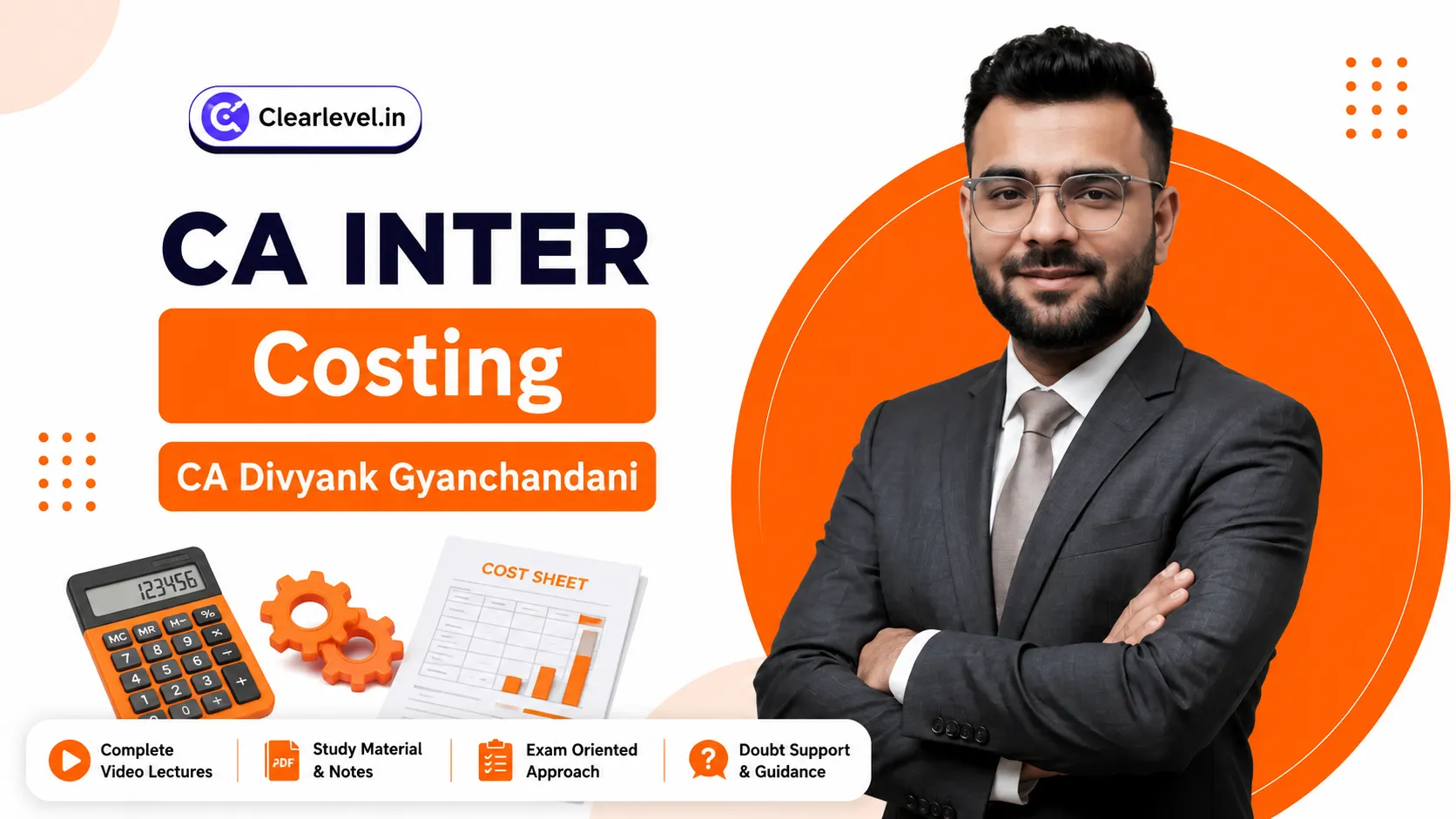 CA Inter Costing Regular Batch By CA Divyank Gyanchandani