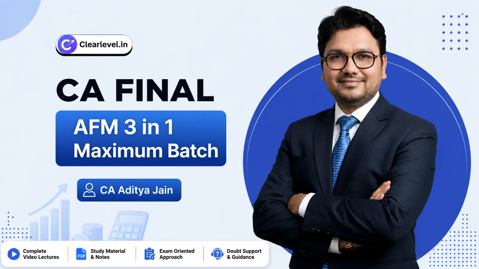 CA Final AFM 3 in 1 Comprehensive Batch (Regular Maximum)