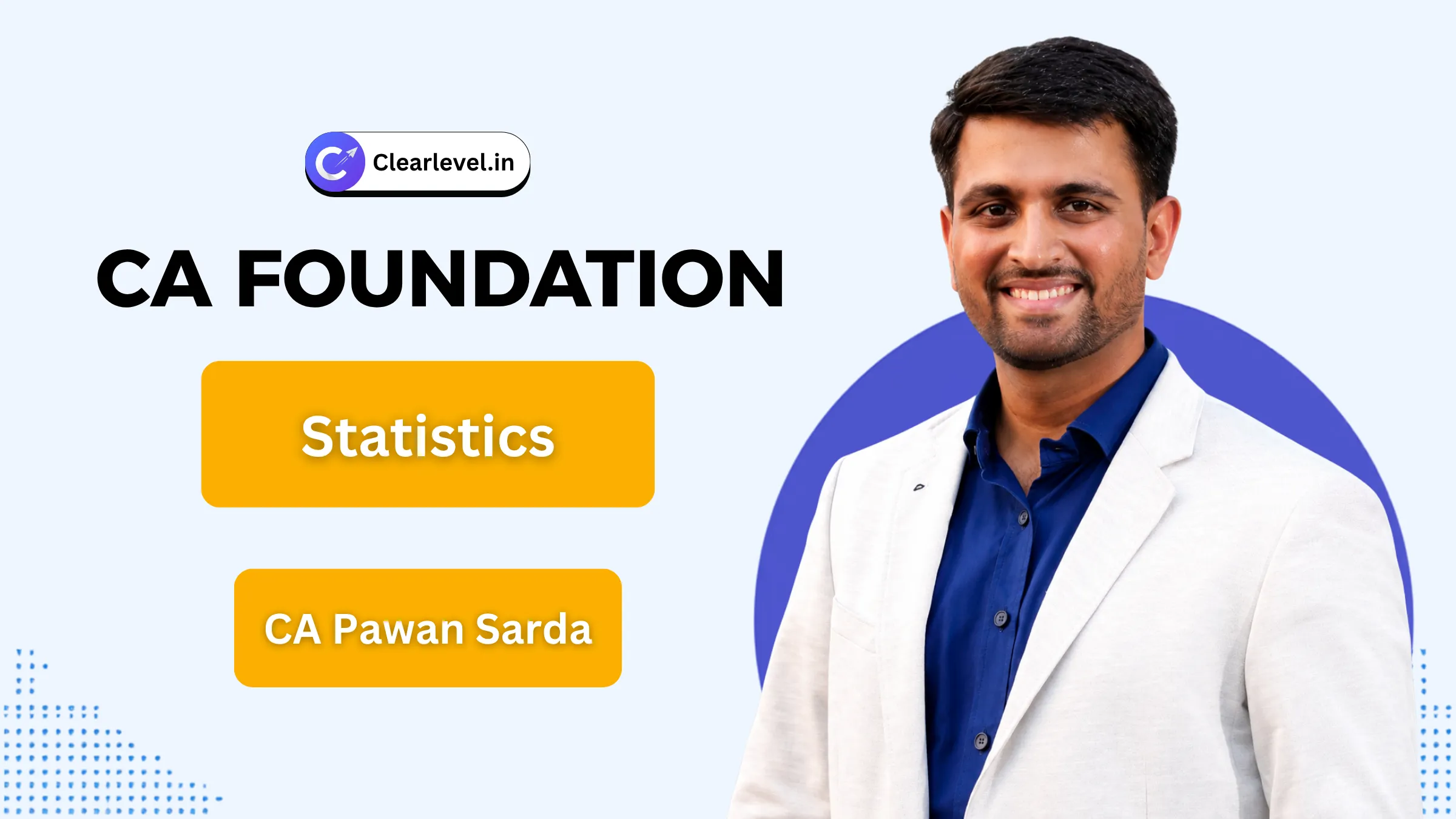 CA Foundation Statistics by Pawan Sarda