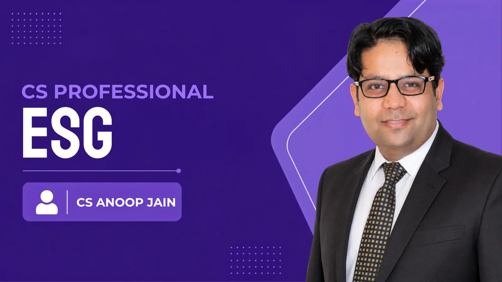CS Professional ESG by CS Anoop Jain